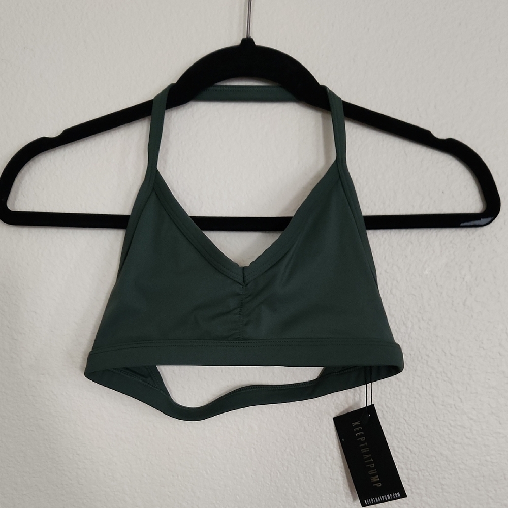 Dark Green Bralette